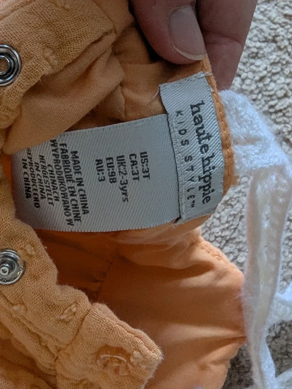 NWOT - Haute Hippie Orange Floral Sundress